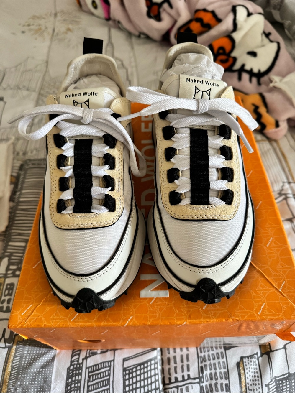 Naked Wolfe Petal White Nylon